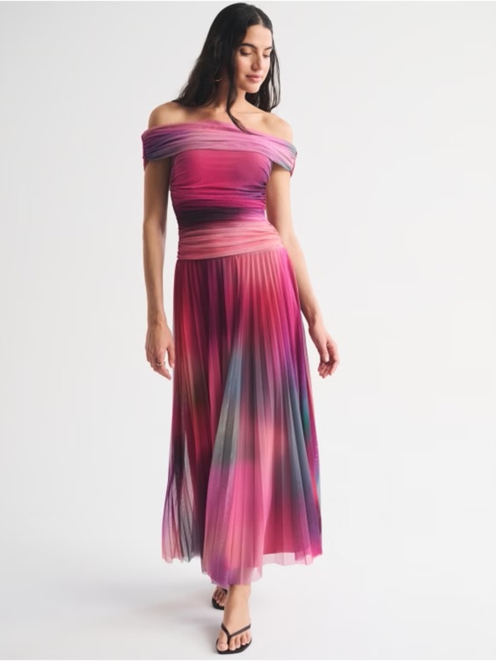A&F Bra-Free Giselle Drop-Waist Maxi Dress